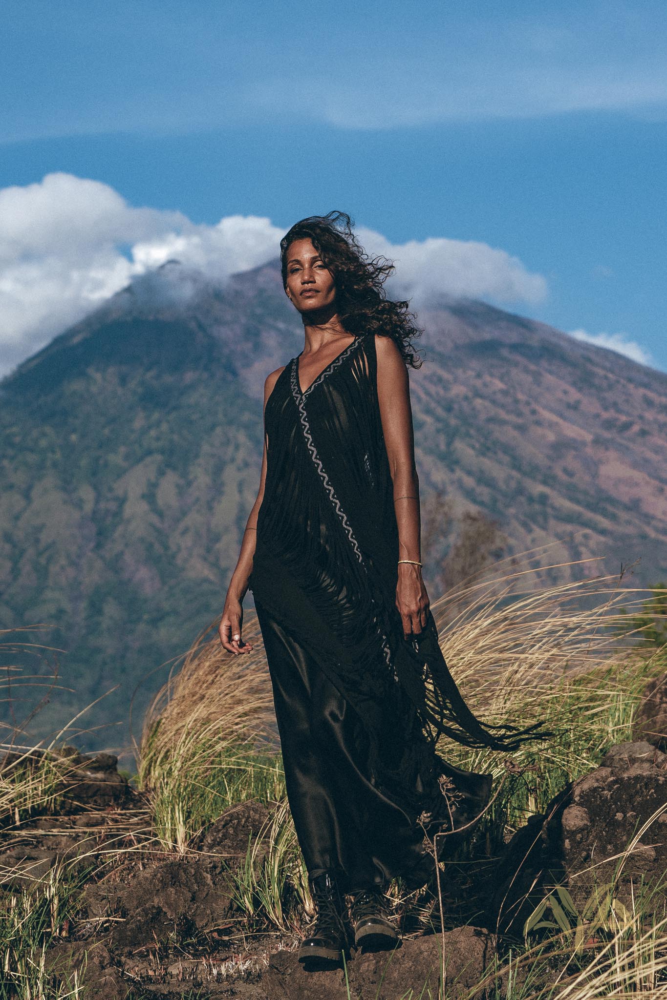 Boho Handwoven Raw Cotton Dress