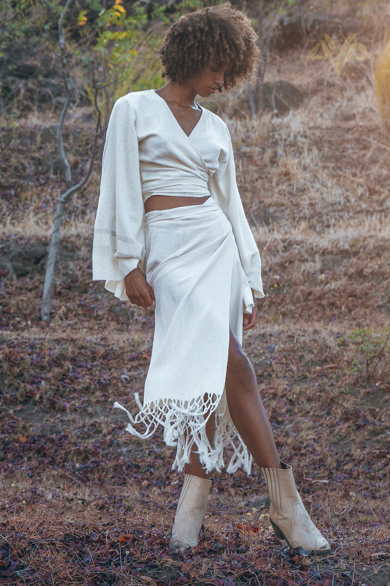Maxi Skirt, Boho Wrap Skirt, Long Maxi Skirt, Wrap Around Skirt, Bohemian Tribal Skirt Women - AYA Sacred Wear