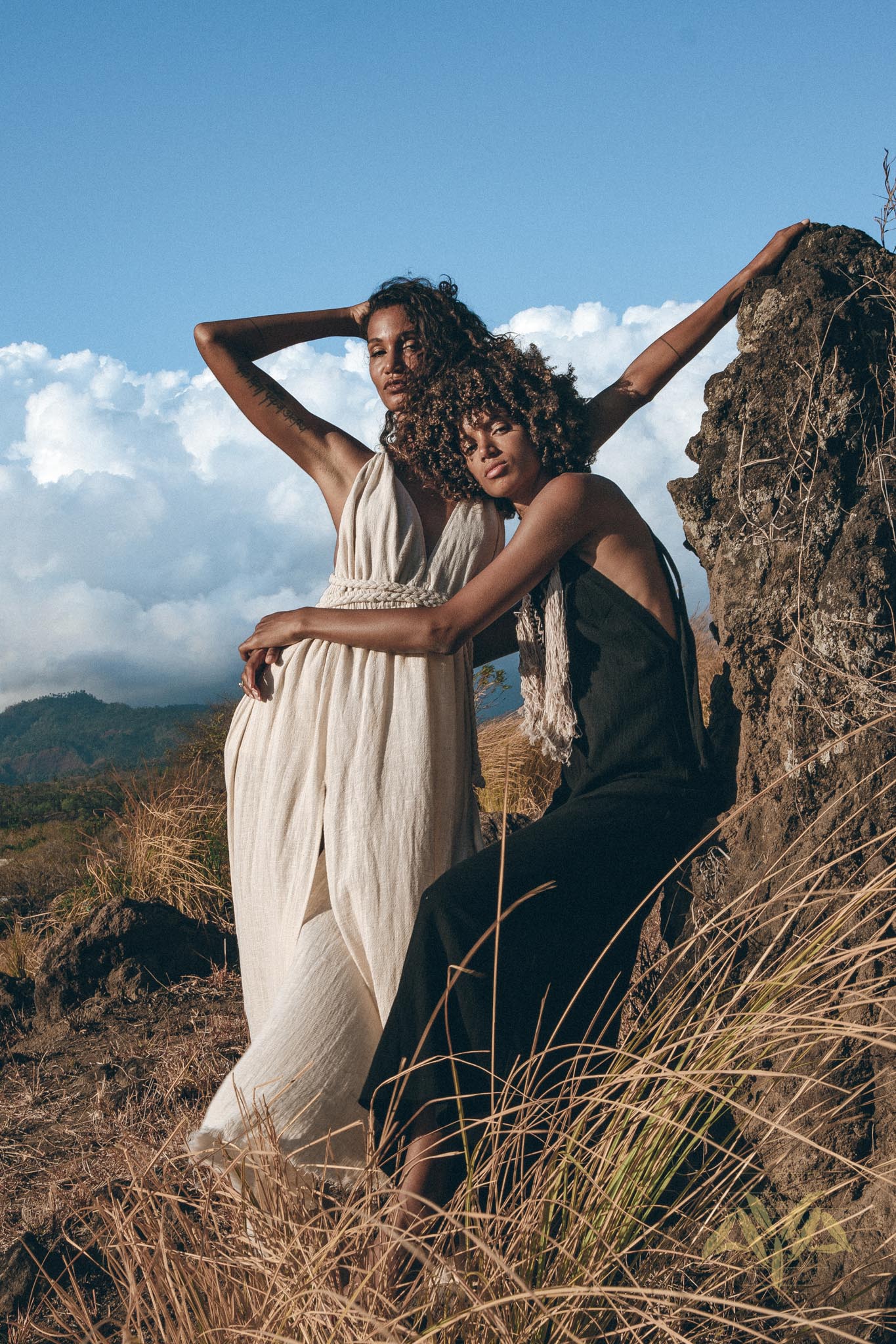 Greek Goddess Dress, Simple Wedding Dress, Organic Cotton Bridesmaid Dress - AYA sacred wear