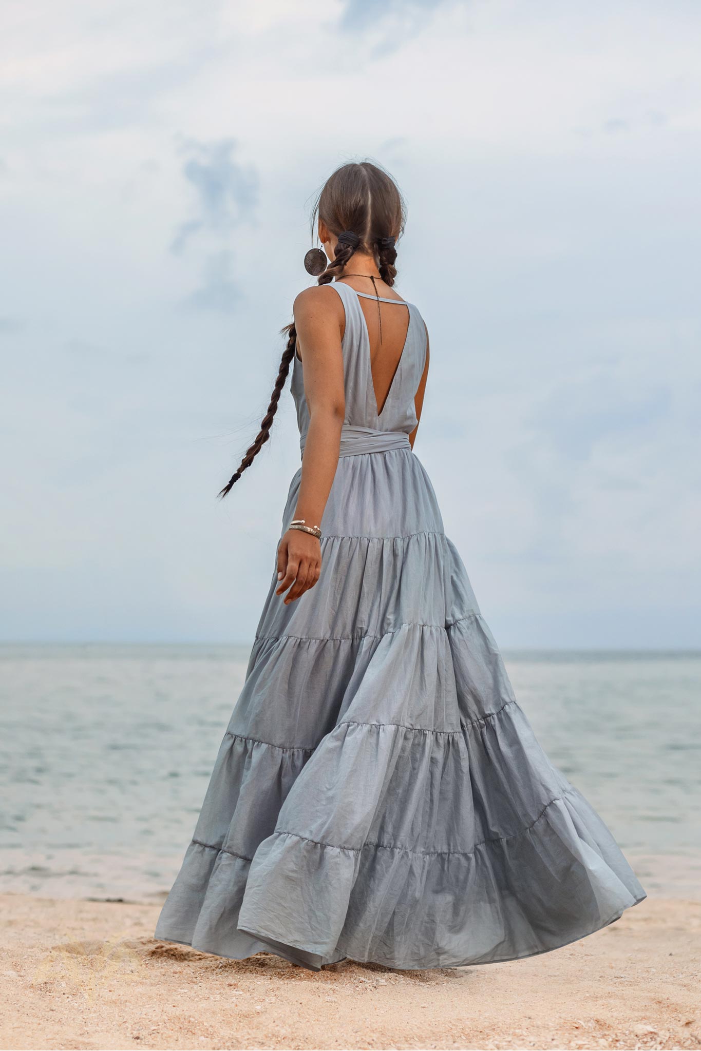 This adjustable dress is perfect for any bride who wants a custom fit