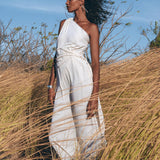 Greek Goddess Dress, Boho Dress, Organic Cotton Bridesmaid Dress, Bohemian Dress - AYA Sacred Wear