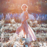 Long Maxi Boho Dress, Rose Gold Bridesmaid Bohemian Tribal Dress - AYA Sacred Wear