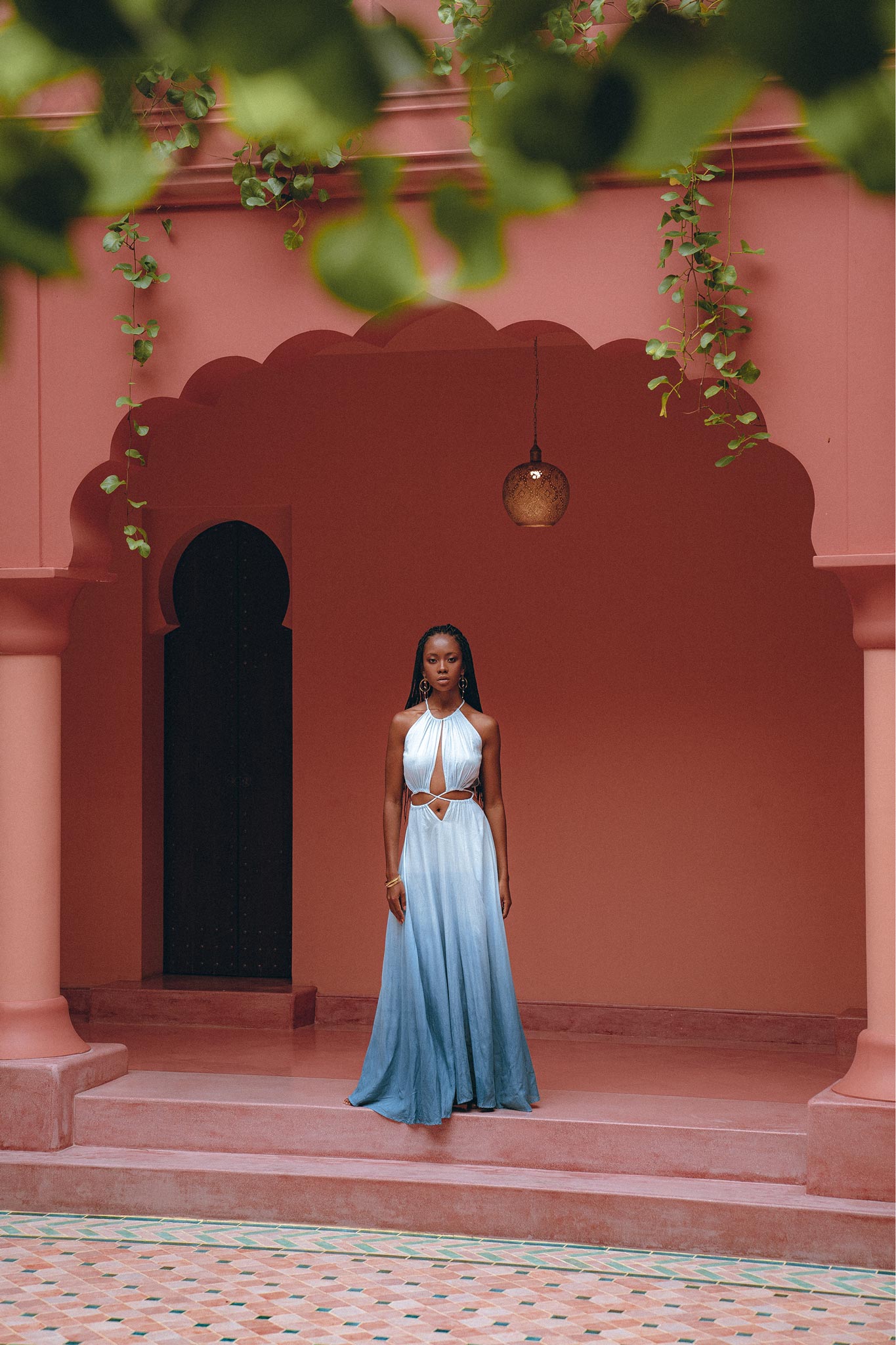 NEW! Boho Dress • Open Back Belly Dress • Organically Dyed Adjustable Dress - AYA Sacred Wear