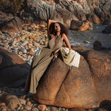 green bohemian dress - a fashionable and comfortable dress that is perfect for any event.