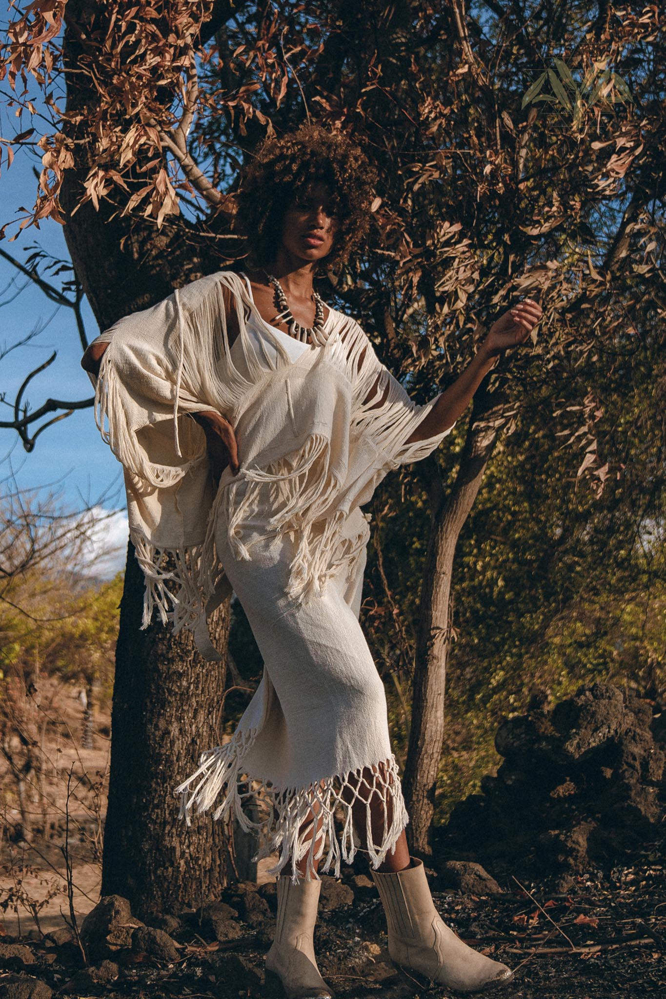 Boho Top, Bohemian Top, Boho Cover Up Women, Hand Loomed Cotton Blouse - AYA Sacred Wear