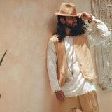 Off-White Long Sleeve Sweatshirt for Men by AYA Sacred Wear