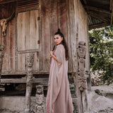 Bamboo Boho Kimono Cover-up, Bridal Cape, Poncho Robe - AYA Sacred Wear