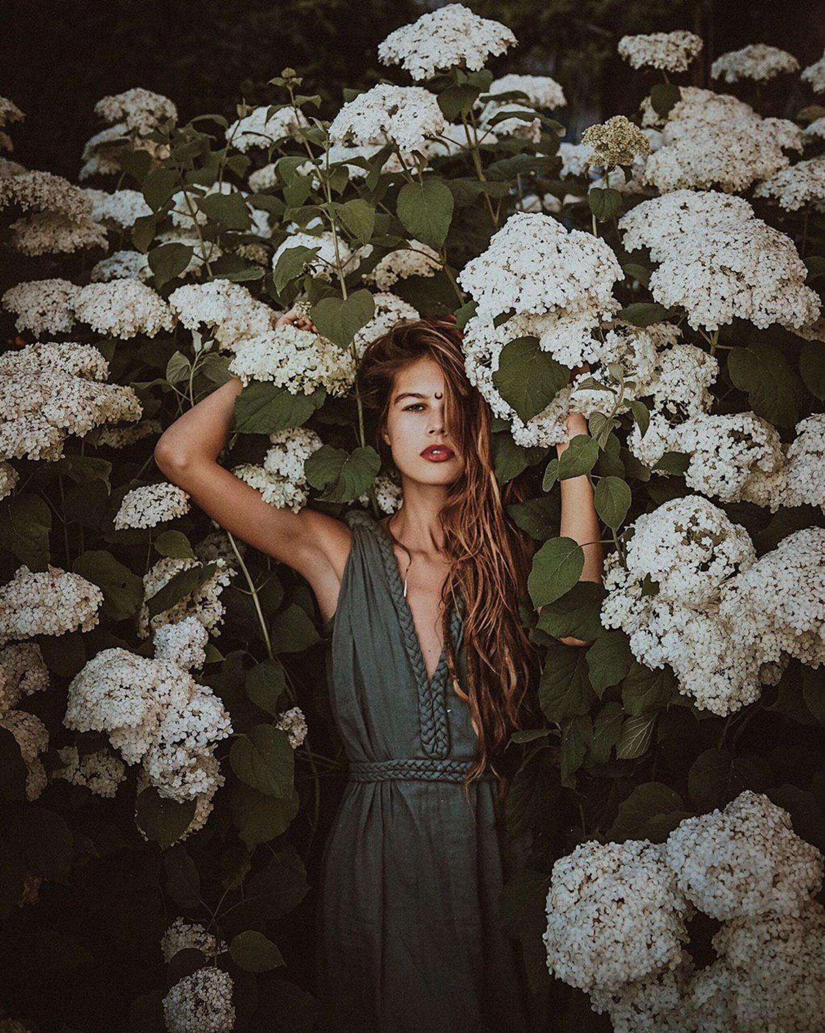 Green Nomad Spirit Dress (Adjustable size, multiway dress) - AYA Sacred Wear