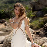 Dhara Loom Dress in off white Colour — Photo 8