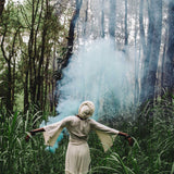 Off-White Long Boho Skirt with Pockets - AYA Sacred Wear