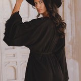 Handwoven Cotton Black Jumpsuit – Inspired by Greek Goddess, Mini Elegant Romper for Casual and Party Wear.