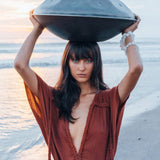 Terracotta Nomad Spirit Dress  (Adjustable size, multiway dress) - AYA Sacred Wear