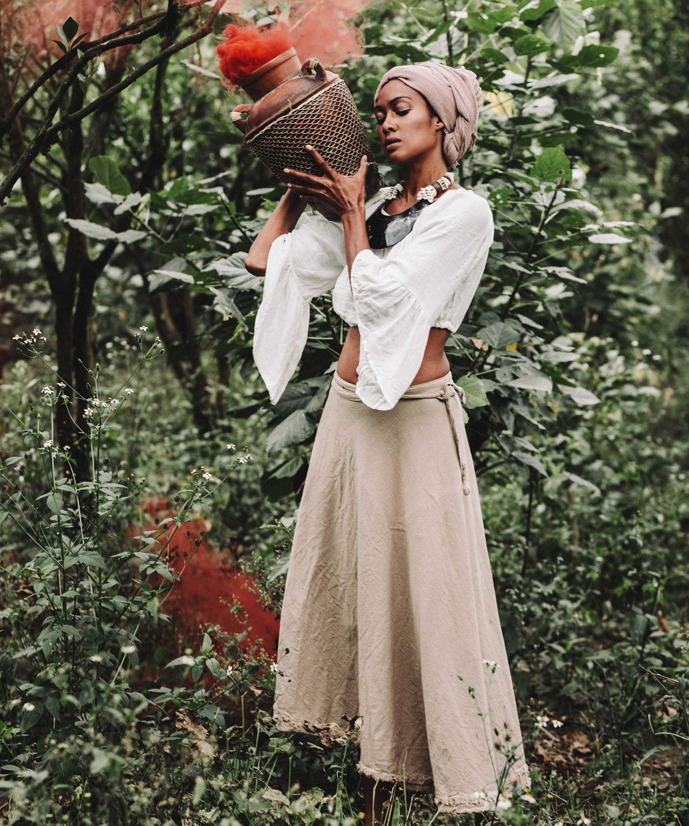 Wrap Gypsy Maxi Skirt - AYA Sacred Wear