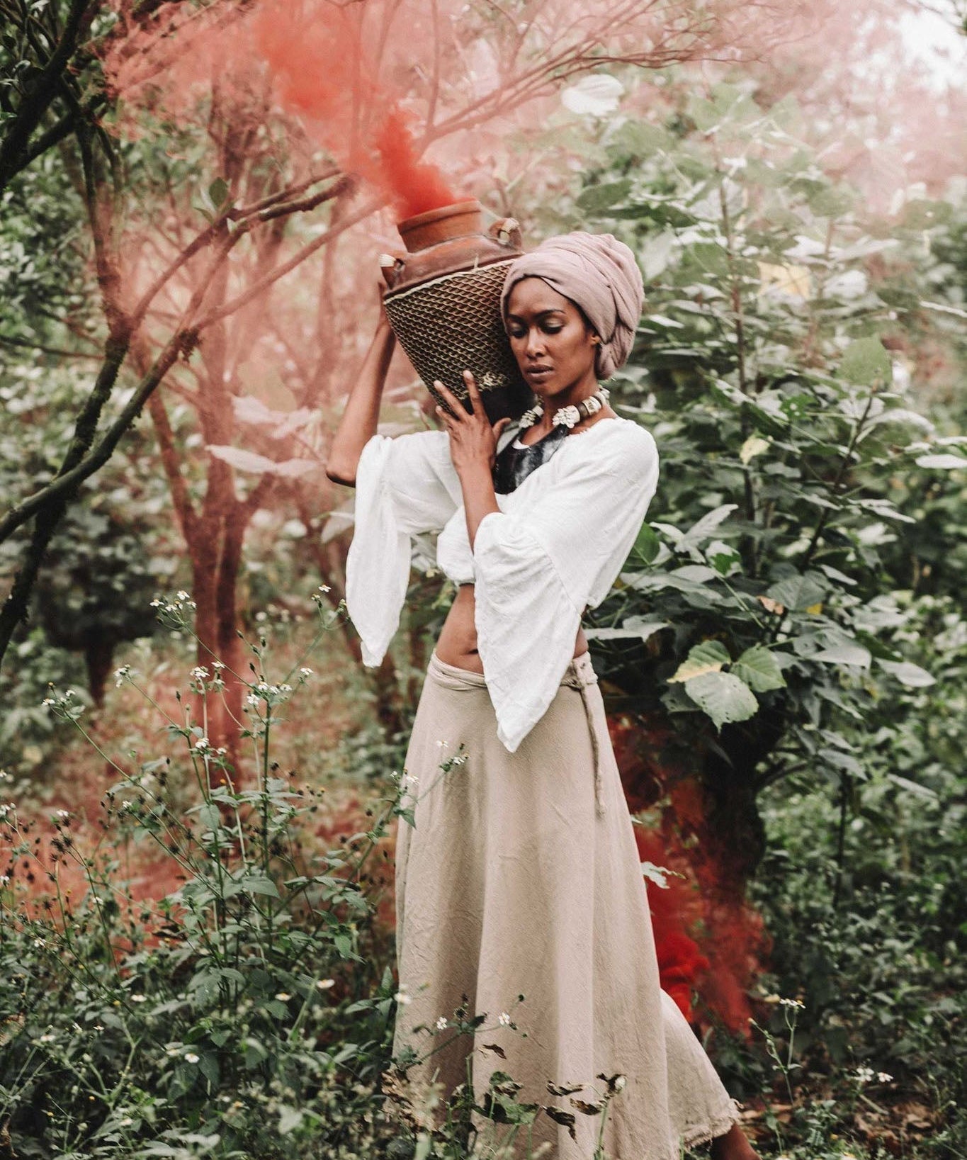 Wrap Gypsy Maxi Skirt - AYA Sacred Wear