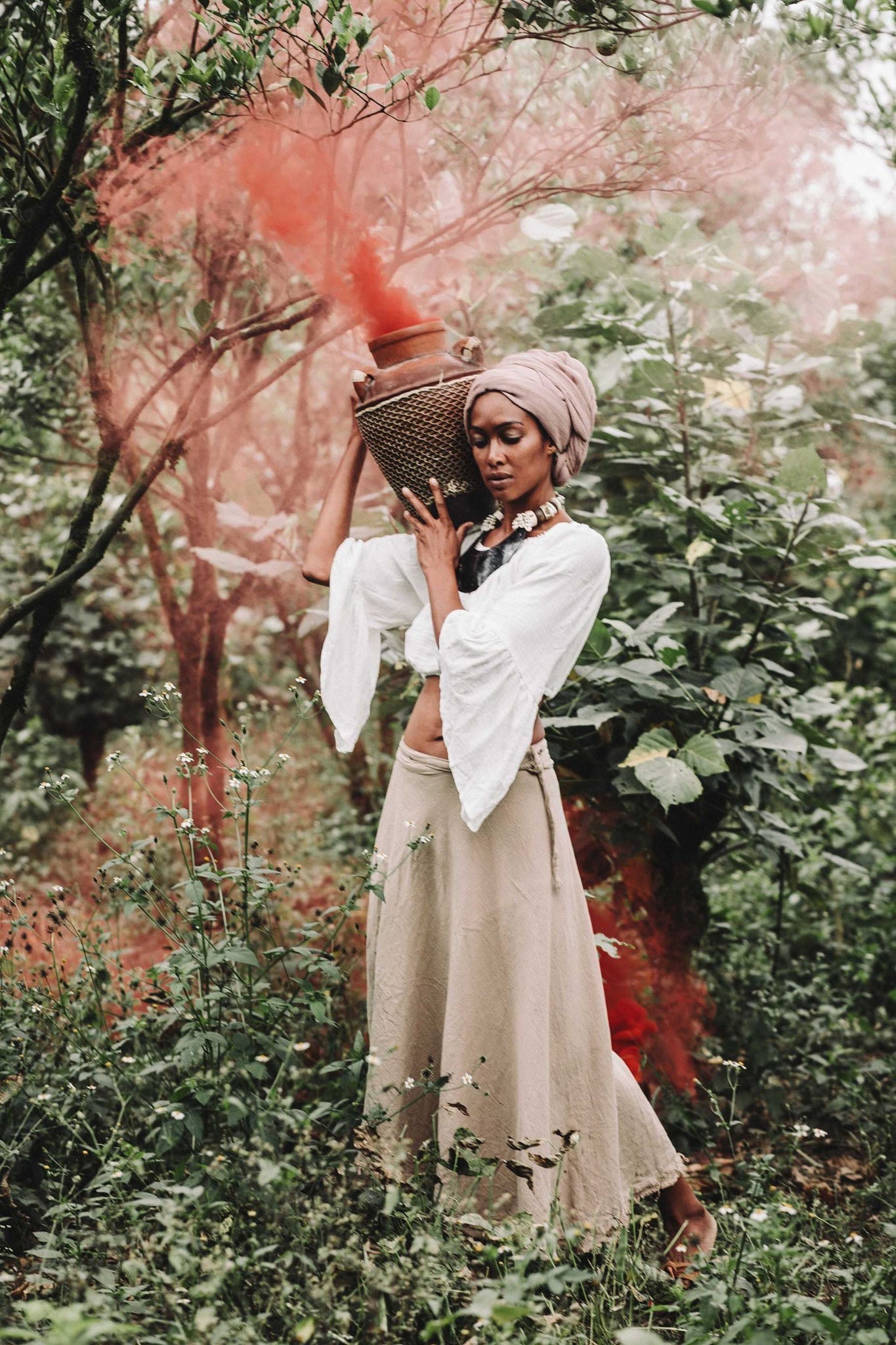 Wrap Gypsy Maxi Skirt - AYA Sacred Wear