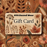 AYA Sacred Wear Gift Cards - AYA Sacred Wear