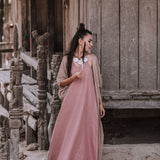 Bamboo Net Boho Kimono Cover - up - AYA Sacred Wear