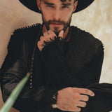 Black Long Sleeve Sweatshirt for Men - AYA Sacred Wear