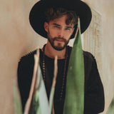 Black Long Sleeve Sweatshirt for Men - AYA Sacred Wear