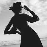 Get heads turning with Aya Sacred Wear's Black Open Shoulders set.