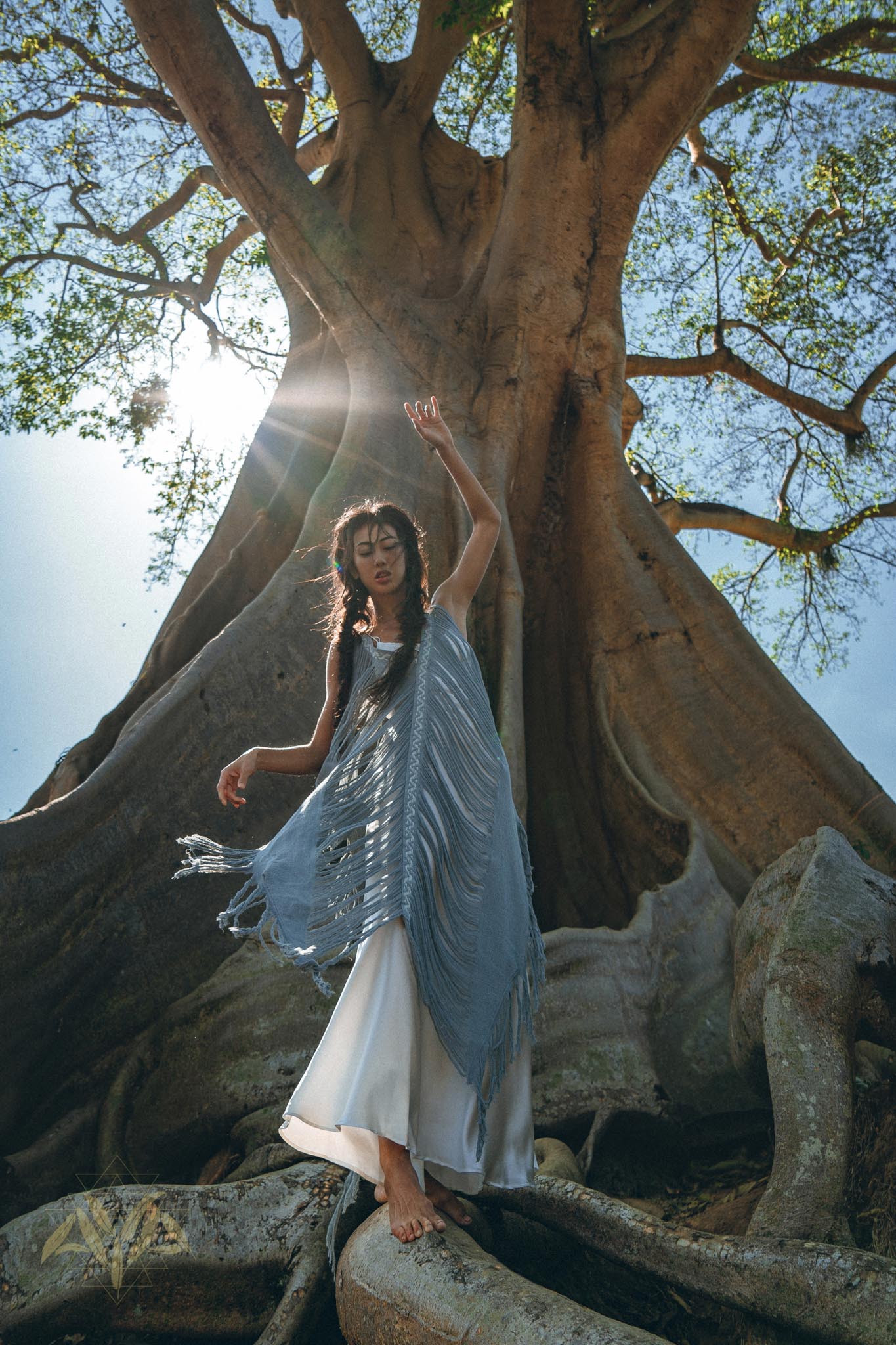 Bohemian Dress • Boho Handwoven and Hand - Loomed Dress - AYA Sacred Wear