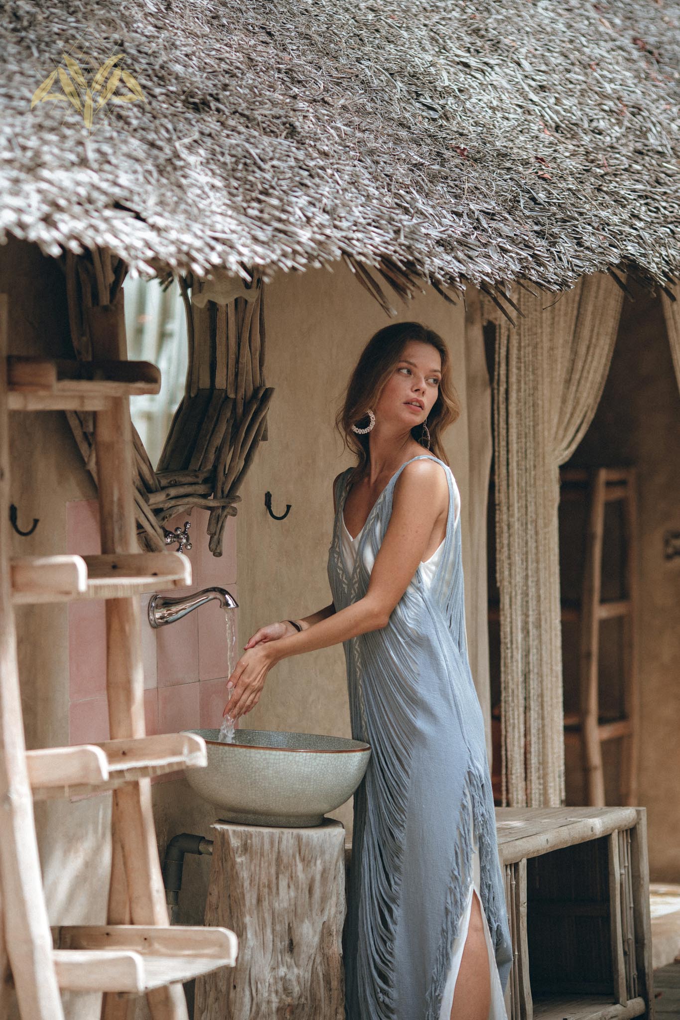 Bohemian Dress • Boho Handwoven and Hand - Loomed Dress - AYA Sacred Wear