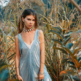 Bohemian Dress • Boho Handwoven and Hand - Loomed Dress - AYA Sacred Wear