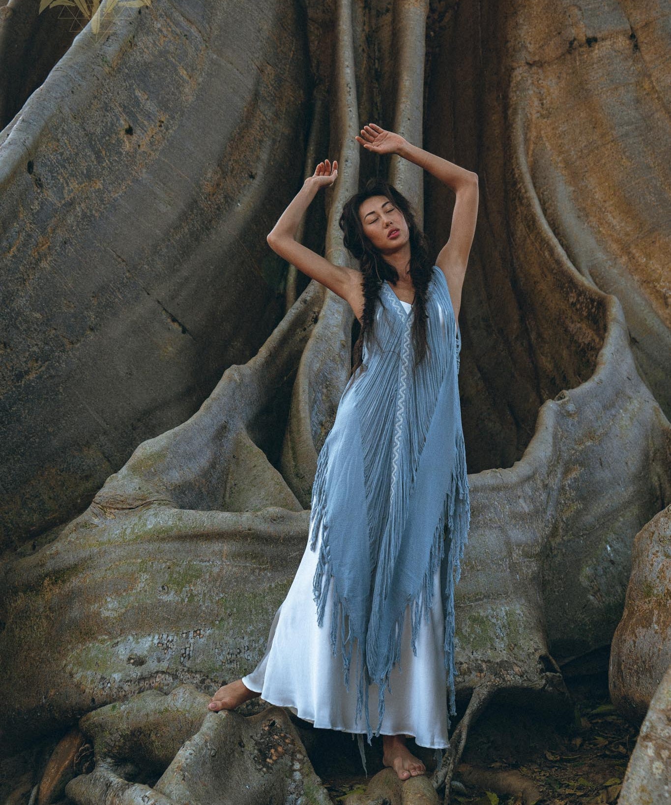 Bohemian Dress • Boho Handwoven and Hand - Loomed Dress - AYA Sacred Wear