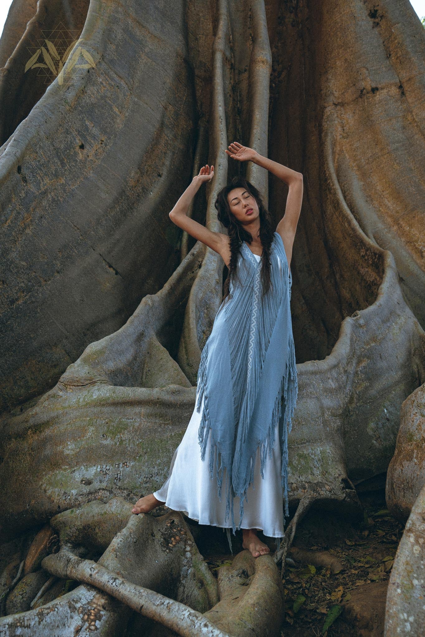 Bohemian Dress • Boho Handwoven and Hand - Loomed Dress - AYA Sacred Wear