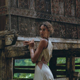 Boho Bridesmaid Dress for Women • Open Back Sides Belly Dress - AYA Sacred Wear