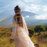 Boho Dress for Women • Off White Bohemian Prom Dress • Light Summer Dress - AYA Sacred Wear
