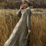 Boho Dress for Women • Pale Green Bohemian Prom Dress • Summer Dress - AYA Sacred Wear
