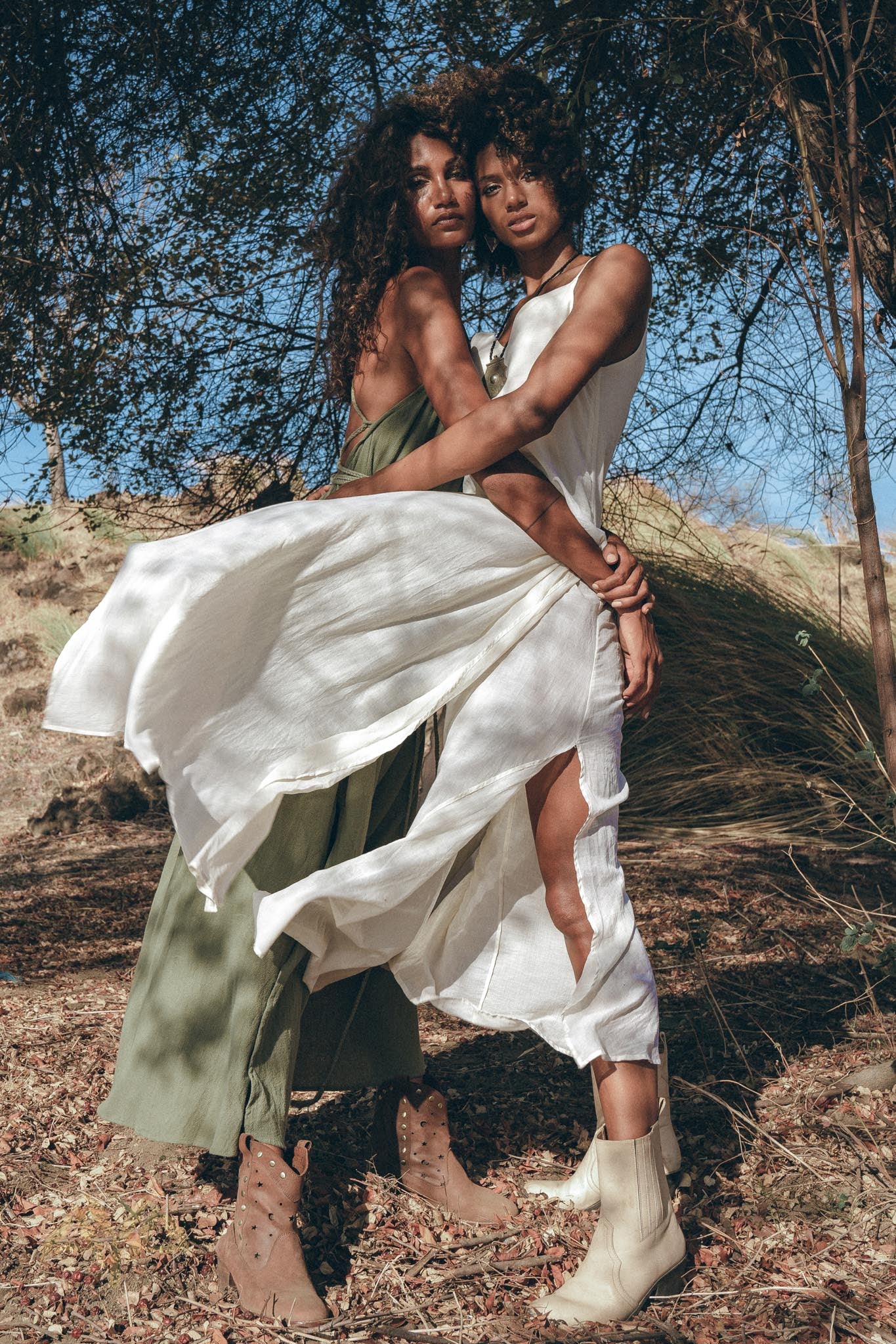 Boho Dress • Goddess Dress • Bohemian Tribal Dress • Long Maxi Dress - AYA Sacred Wear