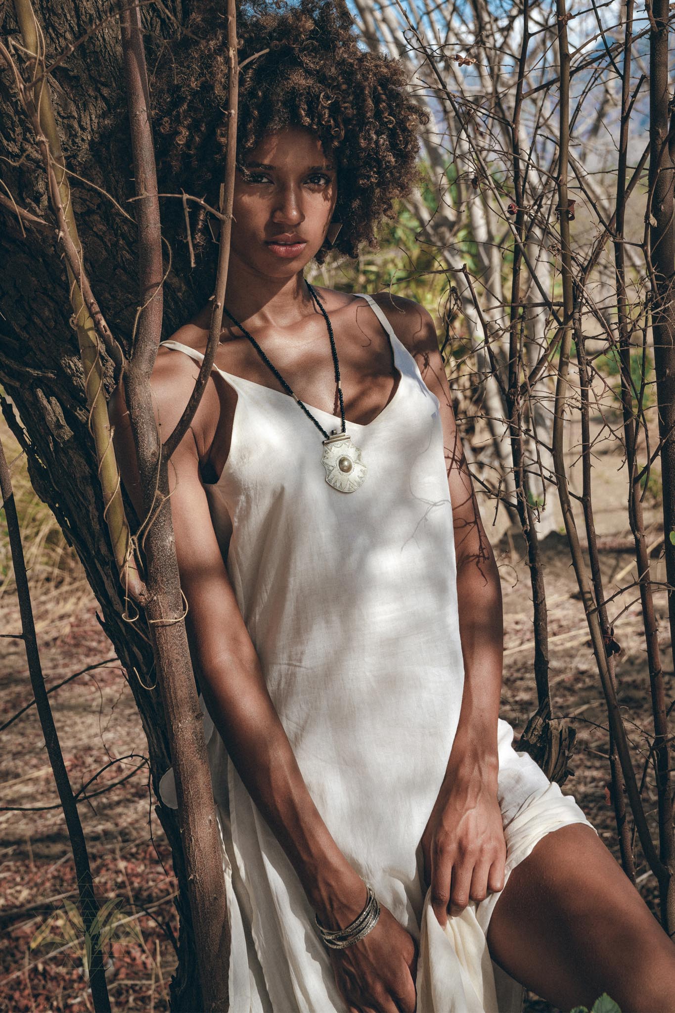 Boho Dress • Goddess Dress • Bohemian Tribal Dress • Long Maxi Dress - AYA Sacred Wear