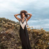 Boho Dress • Organic Bohemian Dress • Sleeveless Party Dress • Prom Dress - AYA Sacred Wear