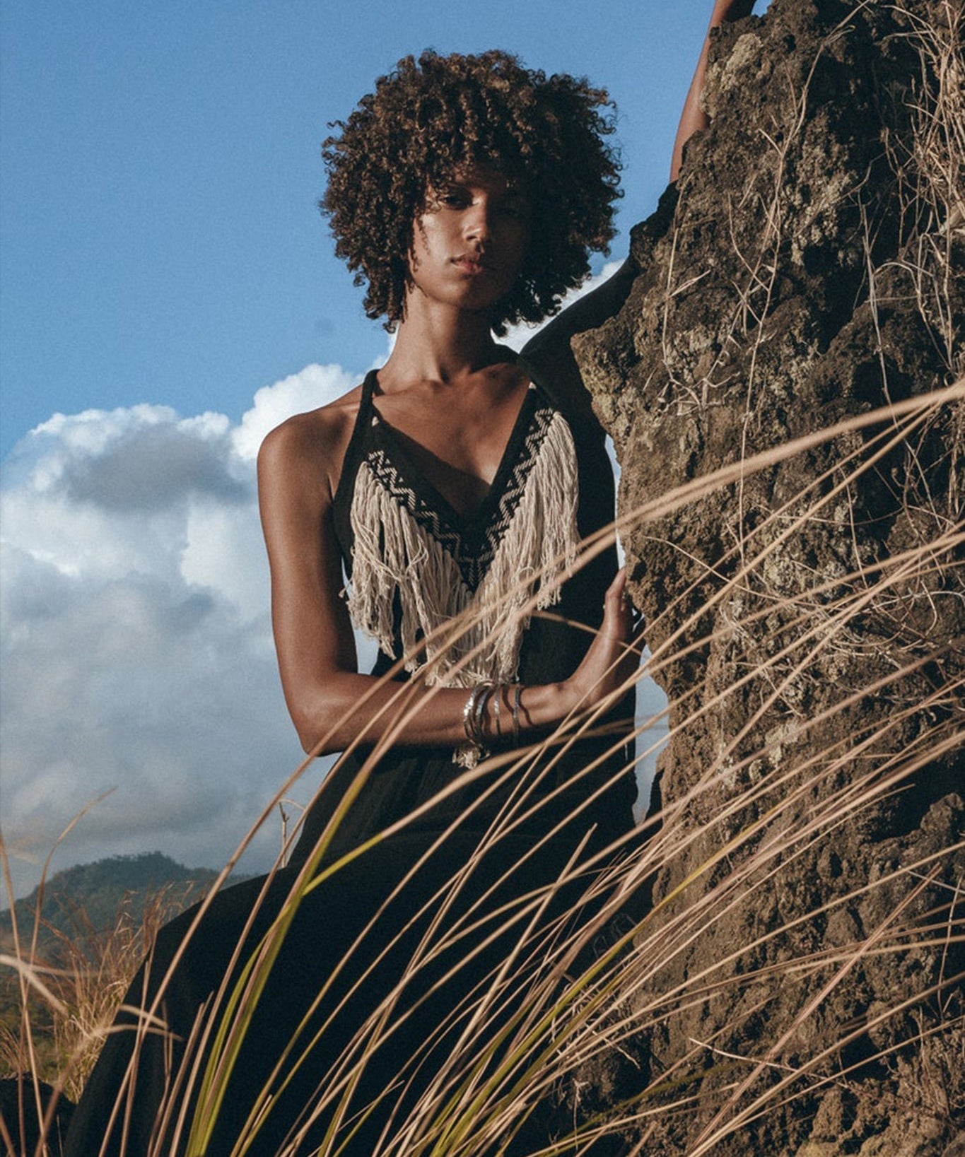 Boho Dress • Organic Bohemian Dress • Sleeveless Party Dress • Prom Dress - AYA Sacred Wear