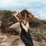 Boho Dress • Organic Bohemian Dress • Sleeveless Party Dress • Prom Dress - AYA Sacred Wear