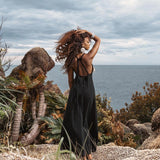 Boho Dress • Organic Bohemian Dress • Sleeveless Party Dress • Prom Dress - AYA Sacred Wear