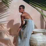 Boho Goddess Dress • Bohemian Prom Women Dress • Open Back Dress - AYA Sacred Wear