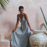 Boho Goddess Dress • Bohemian Prom Women Dress • Open Back Dress - AYA Sacred Wear