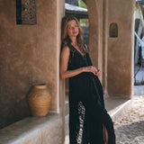 Boho Handwoven and Hand-Loomed Dress • Tribal Raw Cotton Cover-up - AYA Sacred Wear
