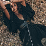 Boho Kimono Cover Up • Wide Sleeve Cardigan Mantle • Cape for Women - AYA Sacred Wear