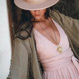 Boho Kimono Top • Organic Goddess Top • Wide Sleeve Wrap Top - AYA Sacred Wear