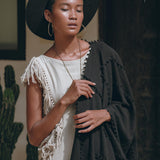 Boho Open Sides Dress • Light Olive Dress • Ladders Sides Mini Dress - AYA Sacred Wear