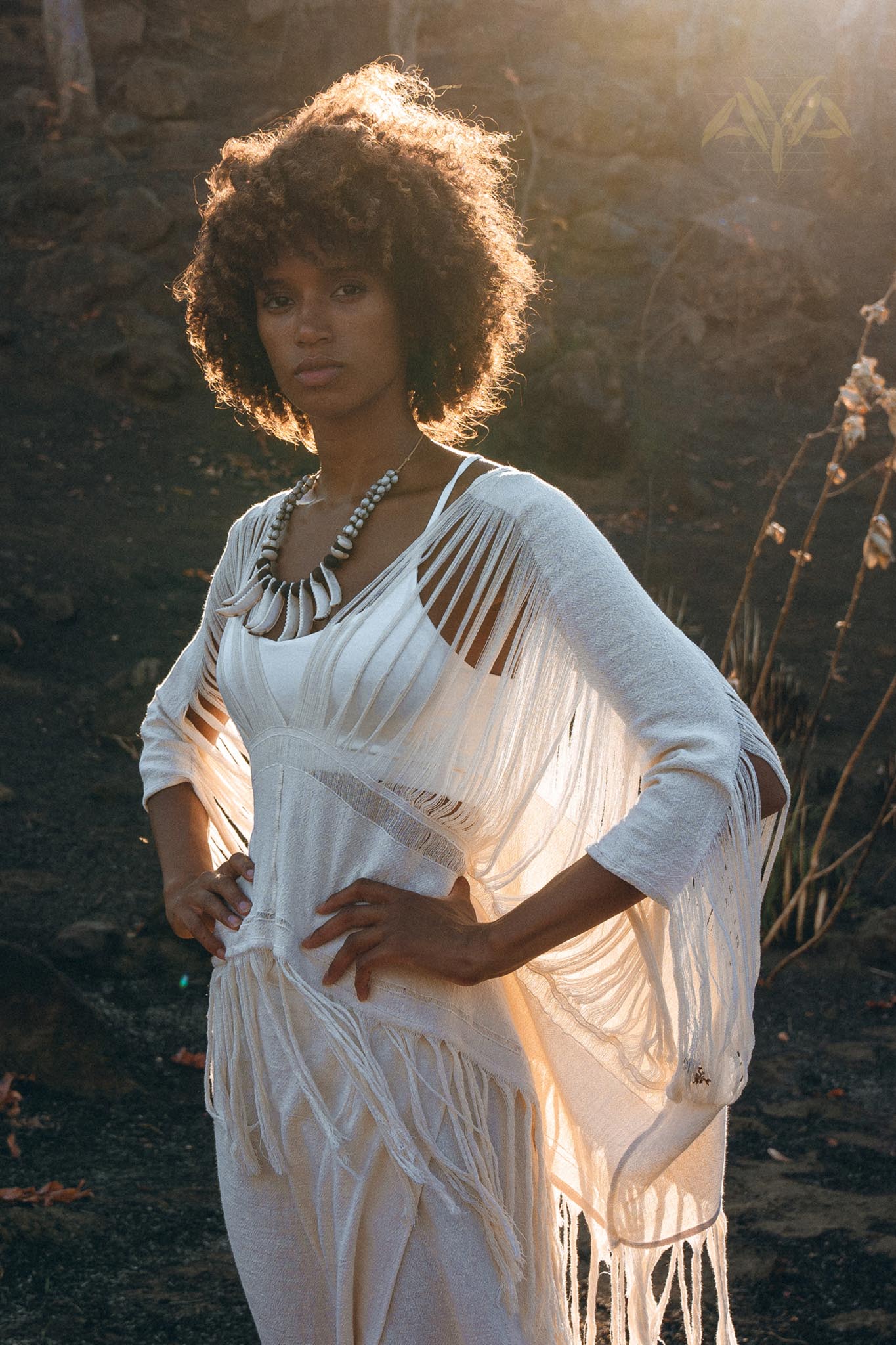 Boho Top • Bohemian Top • Boho Cover Up Women • Hand Loomed Cotton Blouse - AYA Sacred Wear