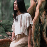 Boho Top • Bohemian Top with Tassels - AYA Sacred Wear