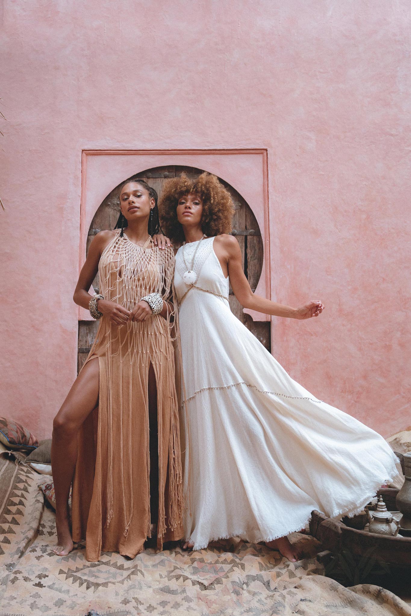 Aya Sacred Wear: Shop the Off White Hand Embroidered Dress 