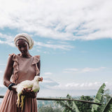 Dusty Pink Boho Bridesmaid Dress - AYA Sacred Wear