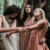 Dusty Pink Nomad Spirit Dress (Adjustable size, multiway dress) - AYA Sacred Wear