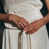 Greek Goddess Dress • Boho Dress • Organic Cotton Bridesmaid Dress • Bohemian Dress - AYA Sacred Wear